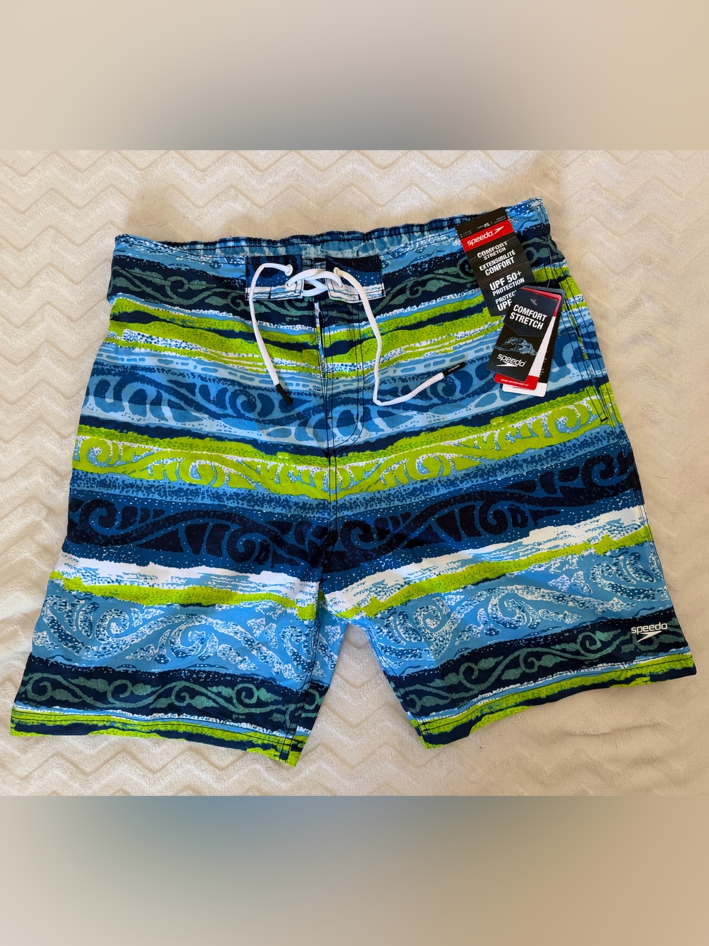 Speedo Blue Swim Trunks